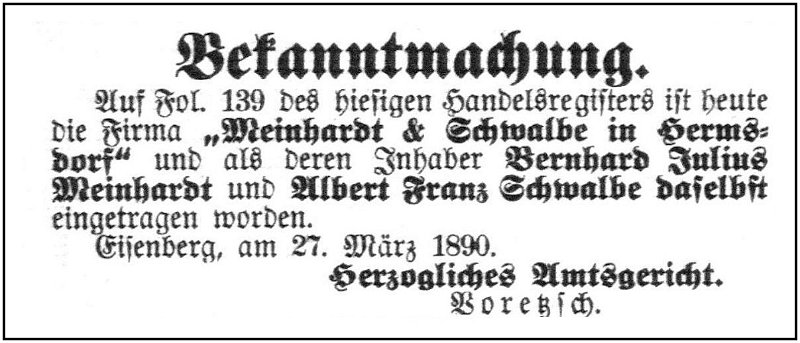 1890-03-27 Hdf Meinhardt und Schwalbe